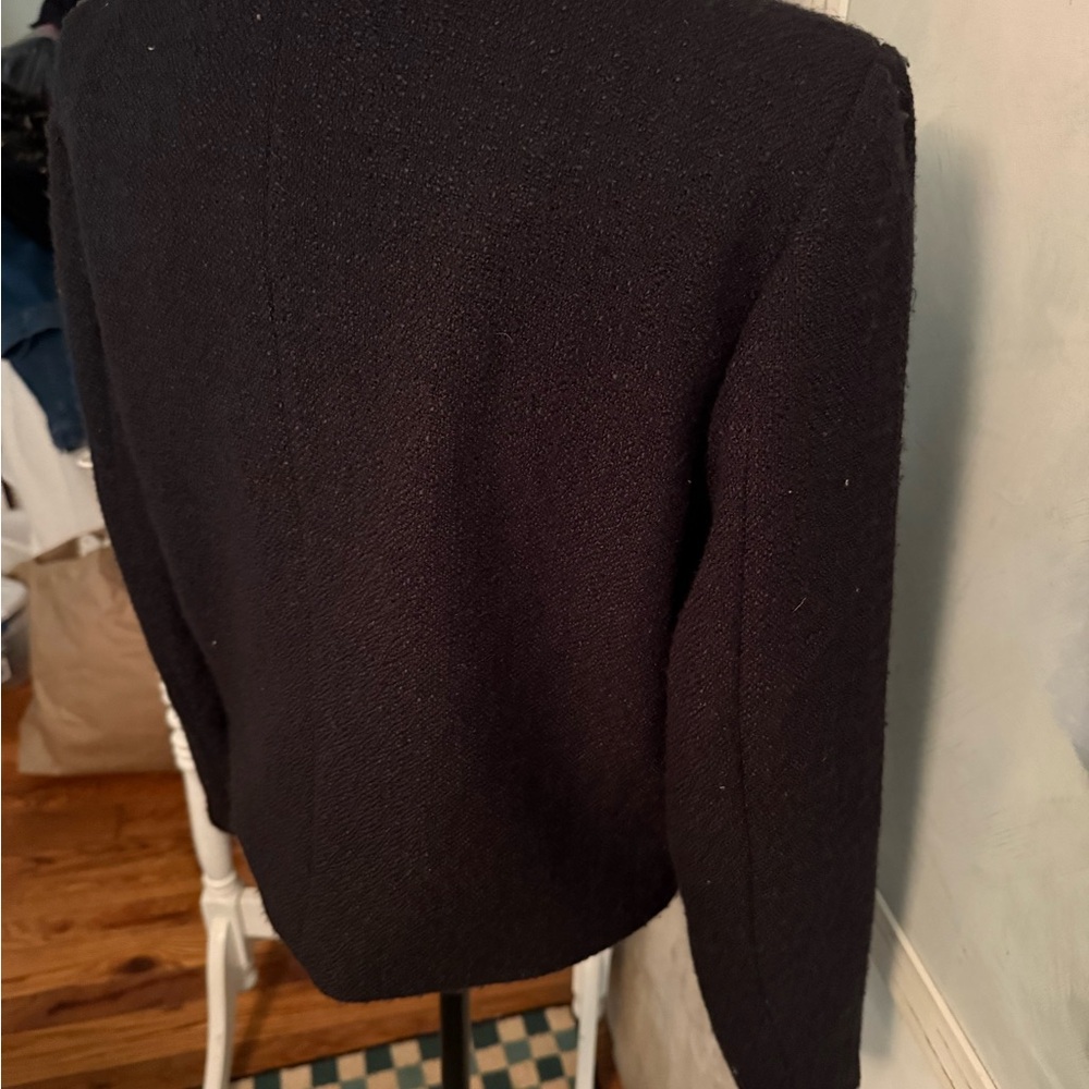 Anthropologie Black and Red Blazer with Heart Detail - Picture 12 of 12